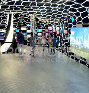 Инсталляции для экспозиции РОСНАНО на выставке EXPO 2010